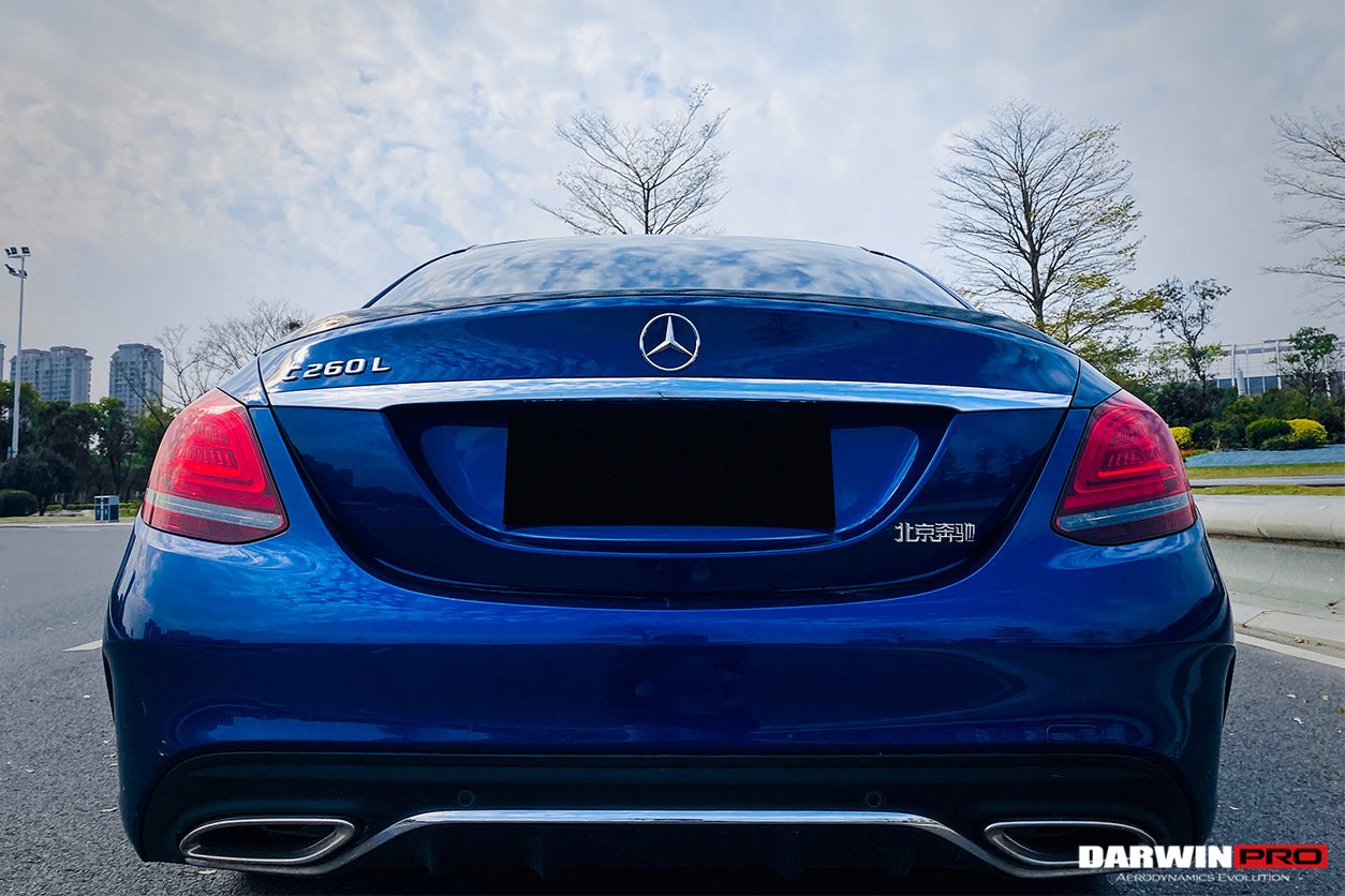 2015 - 2021 Mercedes Benz C-Class W205 Sedan Trunk Spoiler