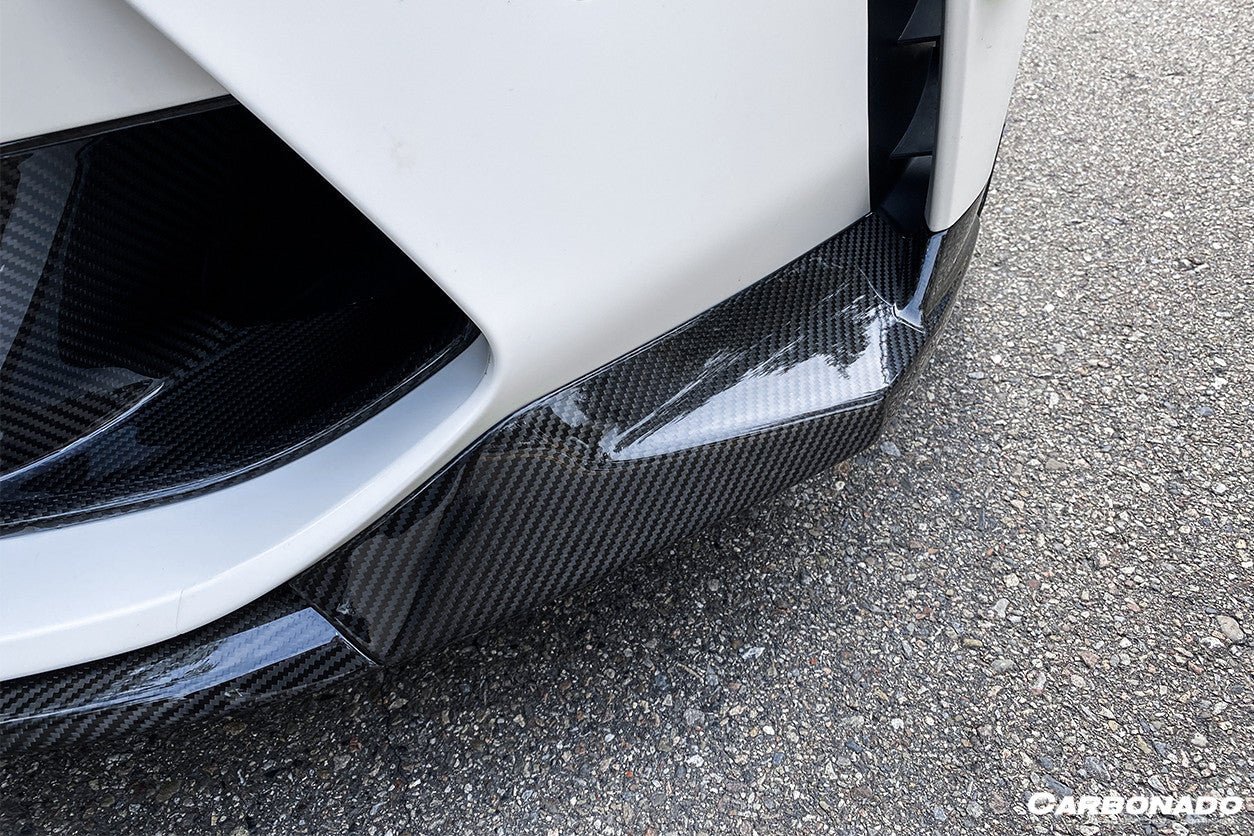 2021-2025 BMW M3 G80 M4 G82 G83 MP Style Carbon Fiber Front Bumper Air Vents