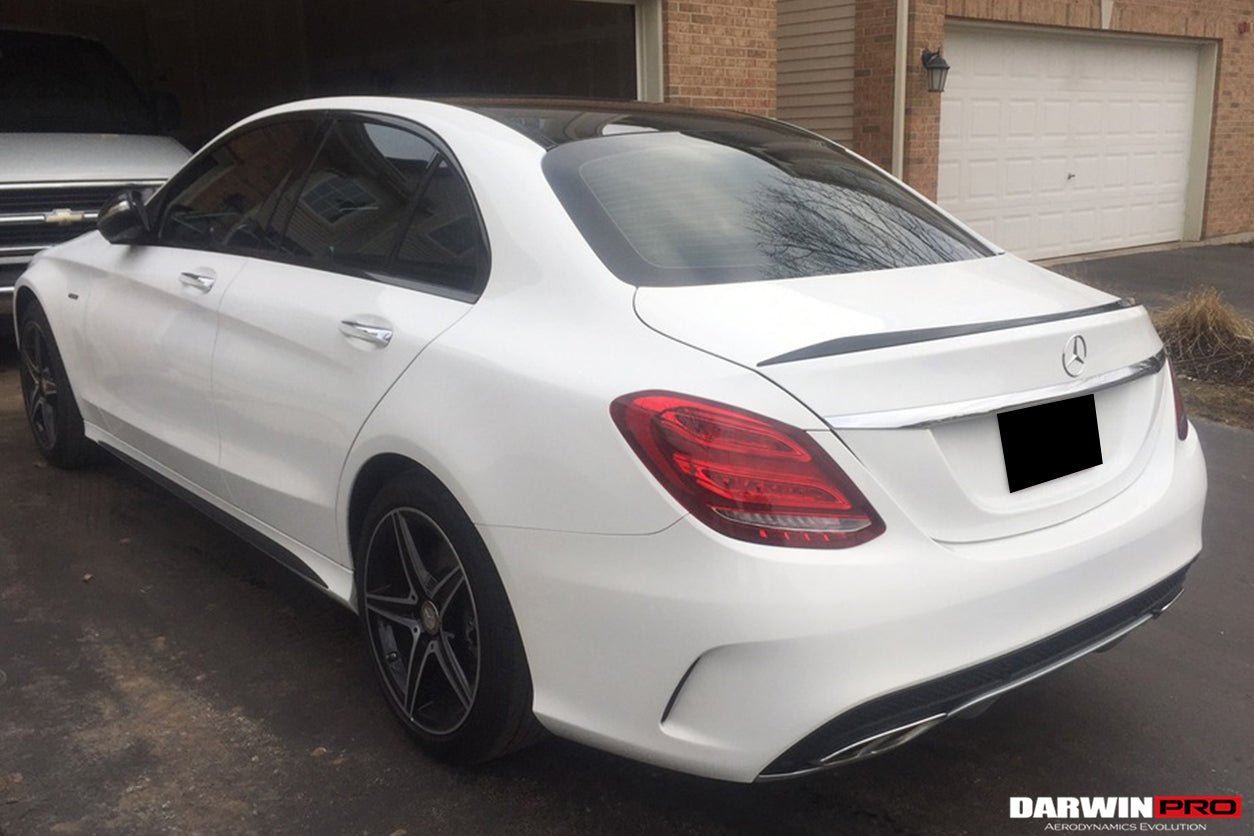 2015 - 2021 Mercedes Benz C-Class W205 Sedan Trunk Spoiler
