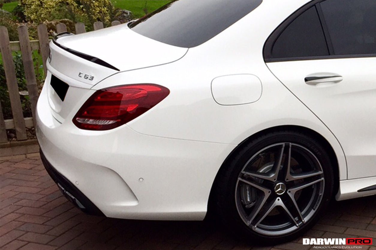 2015 - 2021 Mercedes Benz C-Class W205 Sedan Trunk Spoiler