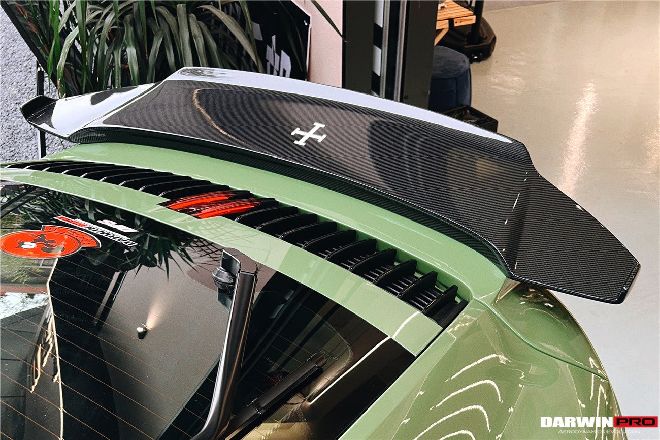 2019 - 2023 Porsche 911 992 Carrera S & 4 & 4S BKSSII Style Trunk Wing
