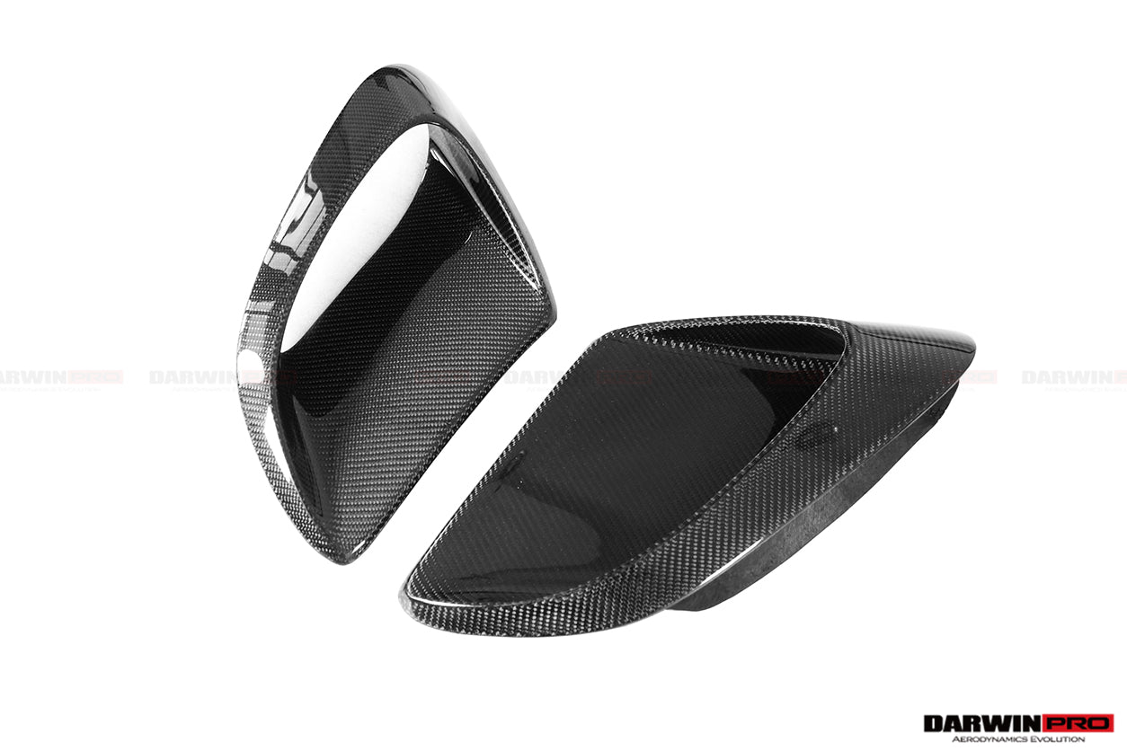 2013 - 2019 Porsche 991 Turbo/S GT2RS Style Carbon Fiber Quarter Panel Side Scoops