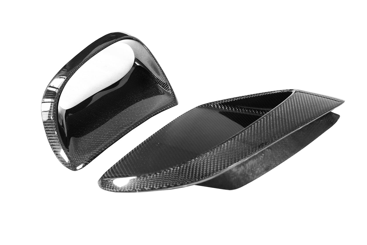 2013 - 2019 Porsche 991 Turbo/S GT2RS Style Carbon Fiber Quarter Panel Side Scoops