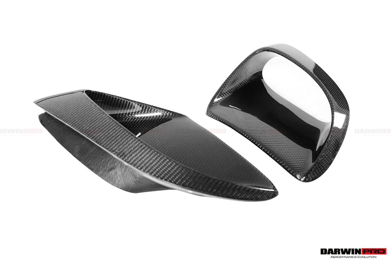 2013 - 2019 Porsche 991 Turbo/S GT2RS Style Carbon Fiber Quarter Panel Side Scoops