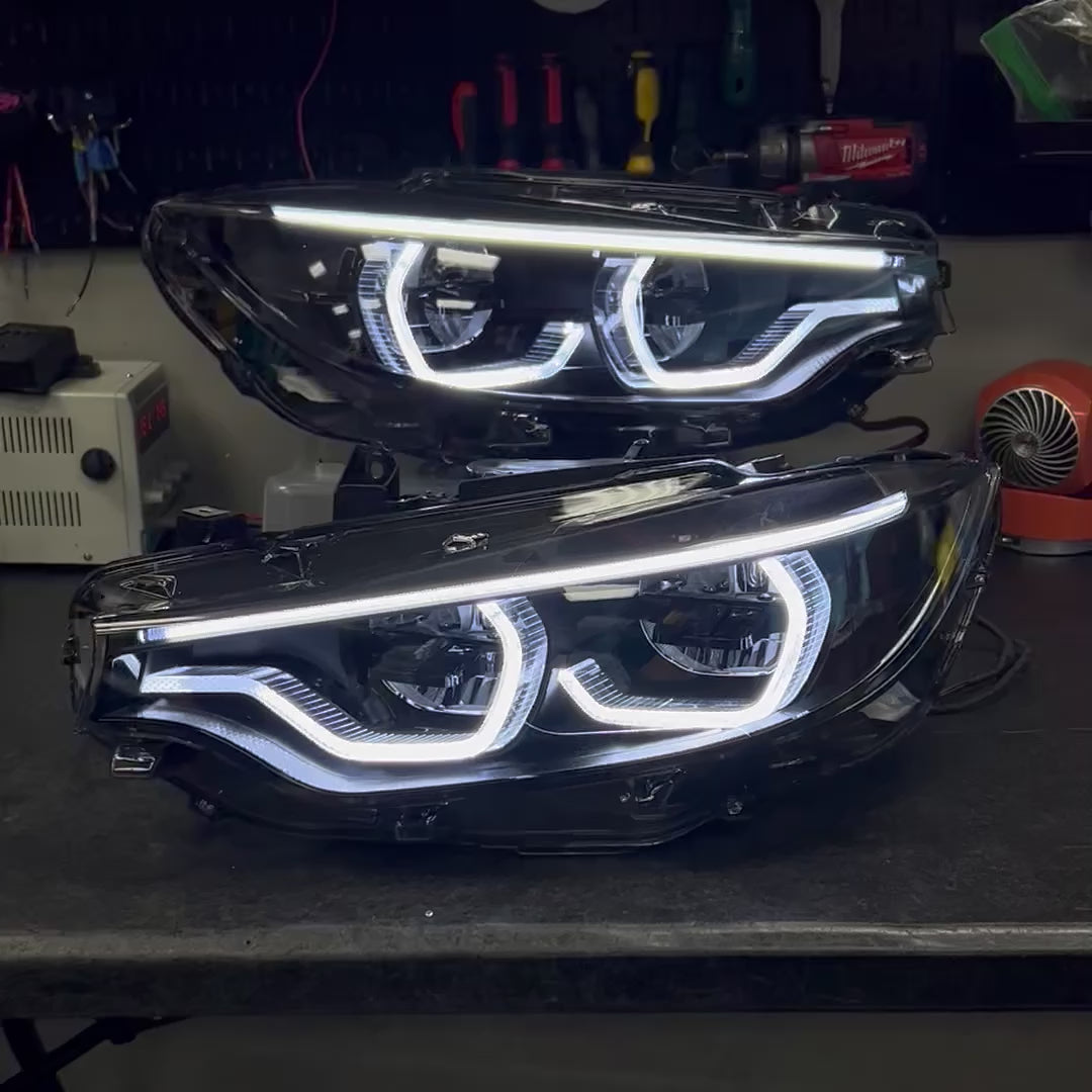 BMW F8X M3/M4 BaySpec Stage 1 CSL Ikon Style Headlights (2015–2020)
