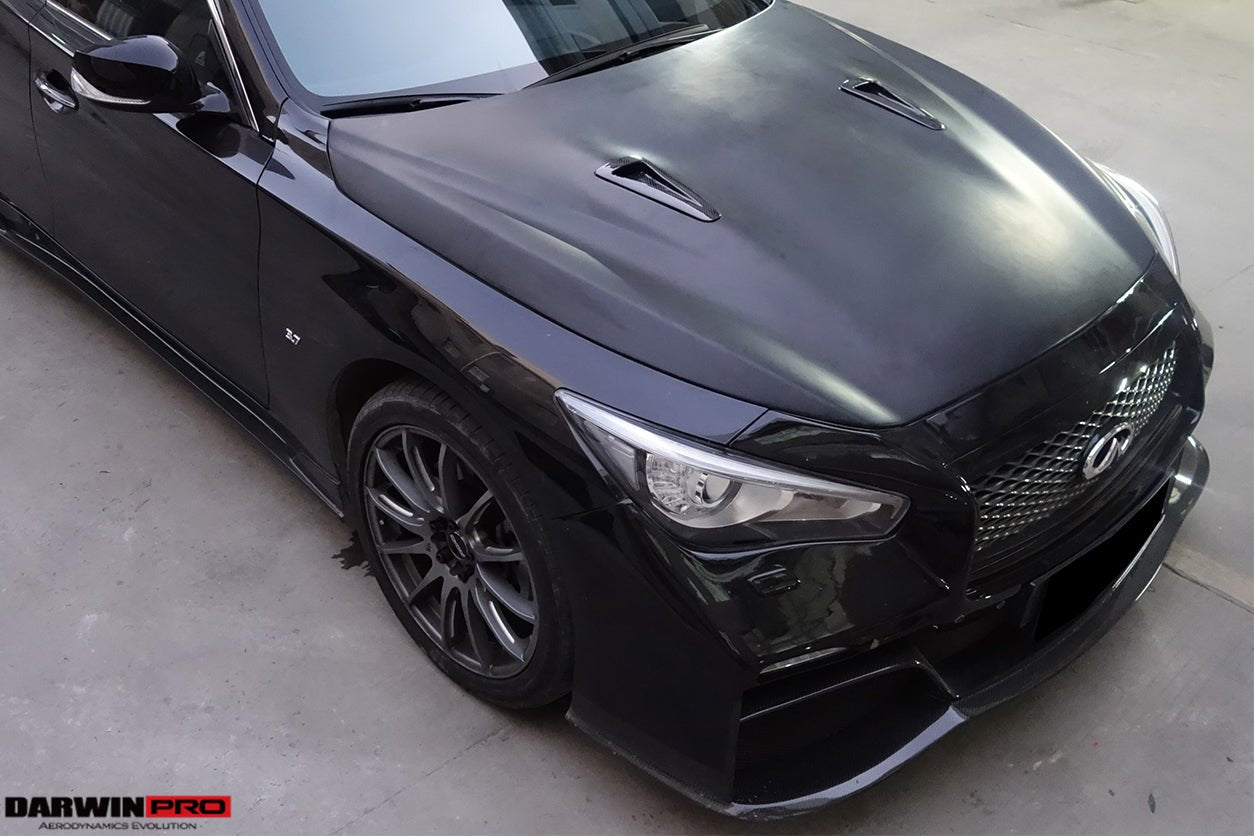 2014 - 2022 Infiniti Q50 Sedan EAU ROUGE Style Hood