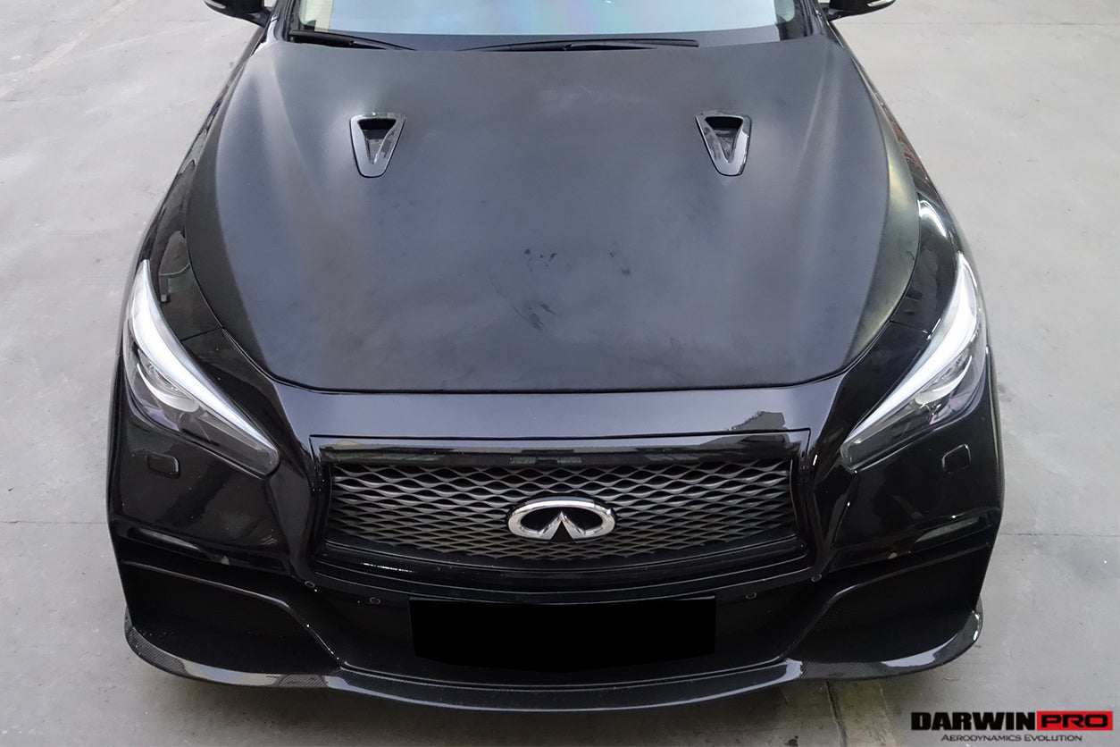 2014 - 2022 Infiniti Q50 Sedan EAU ROUGE Style Hood