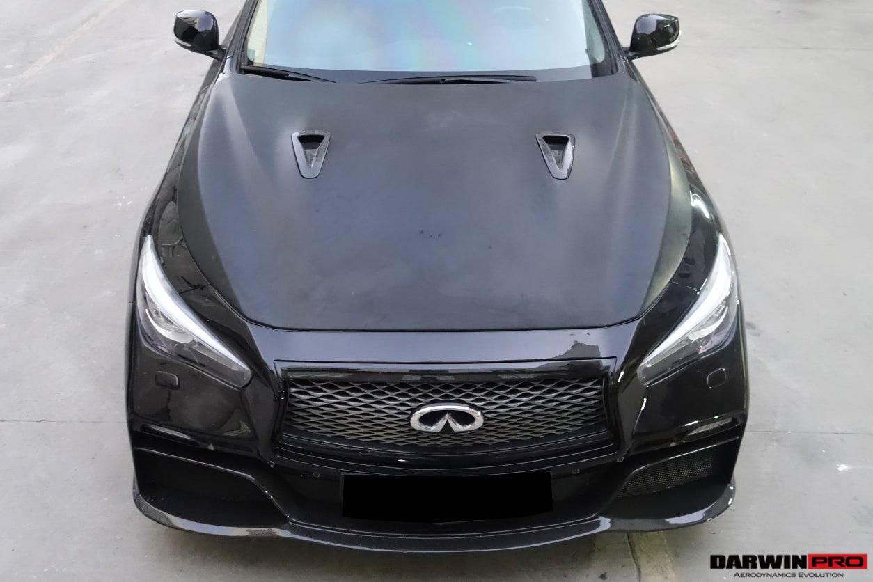 2014 - 2022 Infiniti Q50 Sedan EAU ROUGE Style Hood