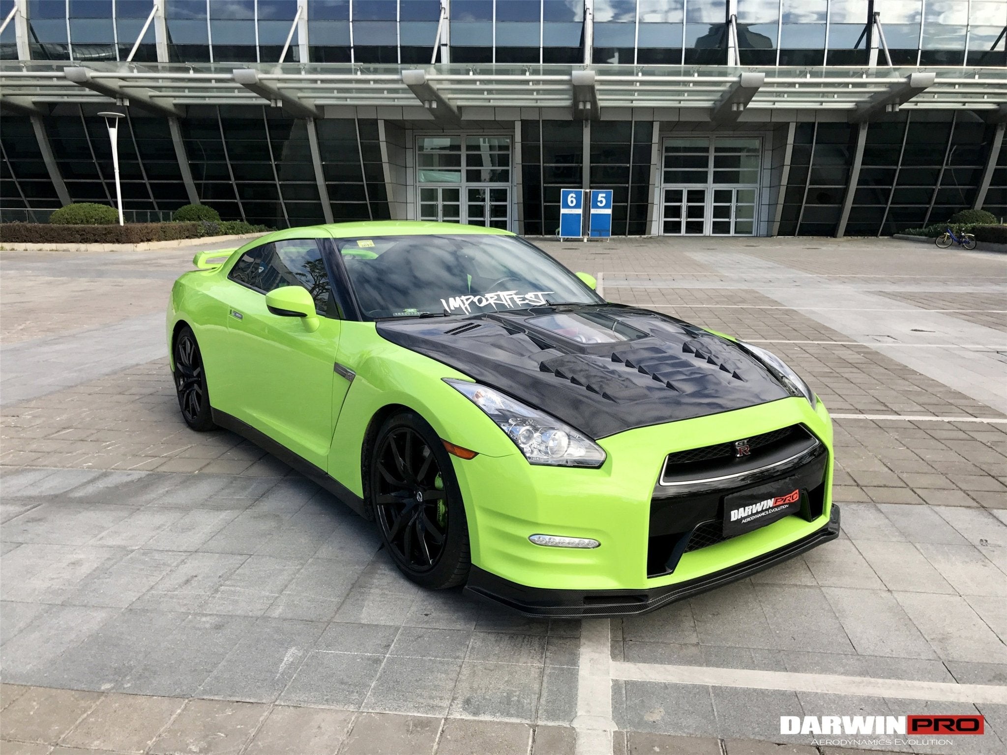 2008 - 2016 Nissan GTR R35 CBA/DBA IMP Performance Carbon Fiber Hood