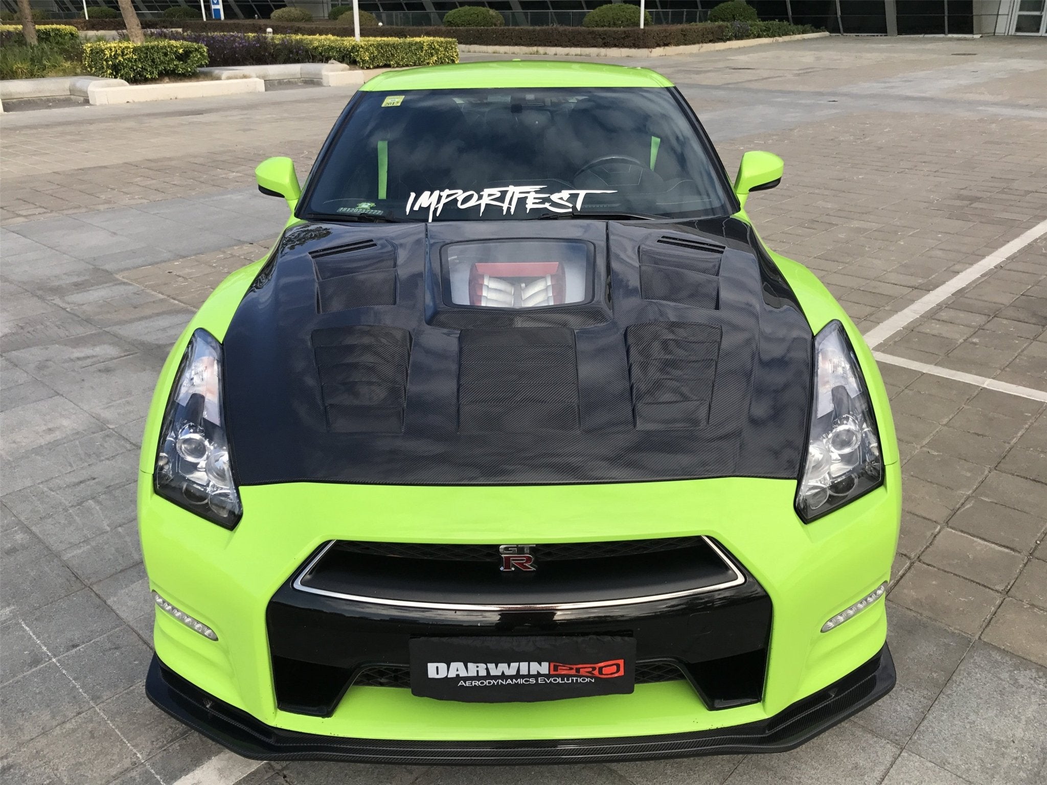 2008 - 2016 Nissan GTR R35 CBA/DBA IMP Performance Carbon Fiber Hood