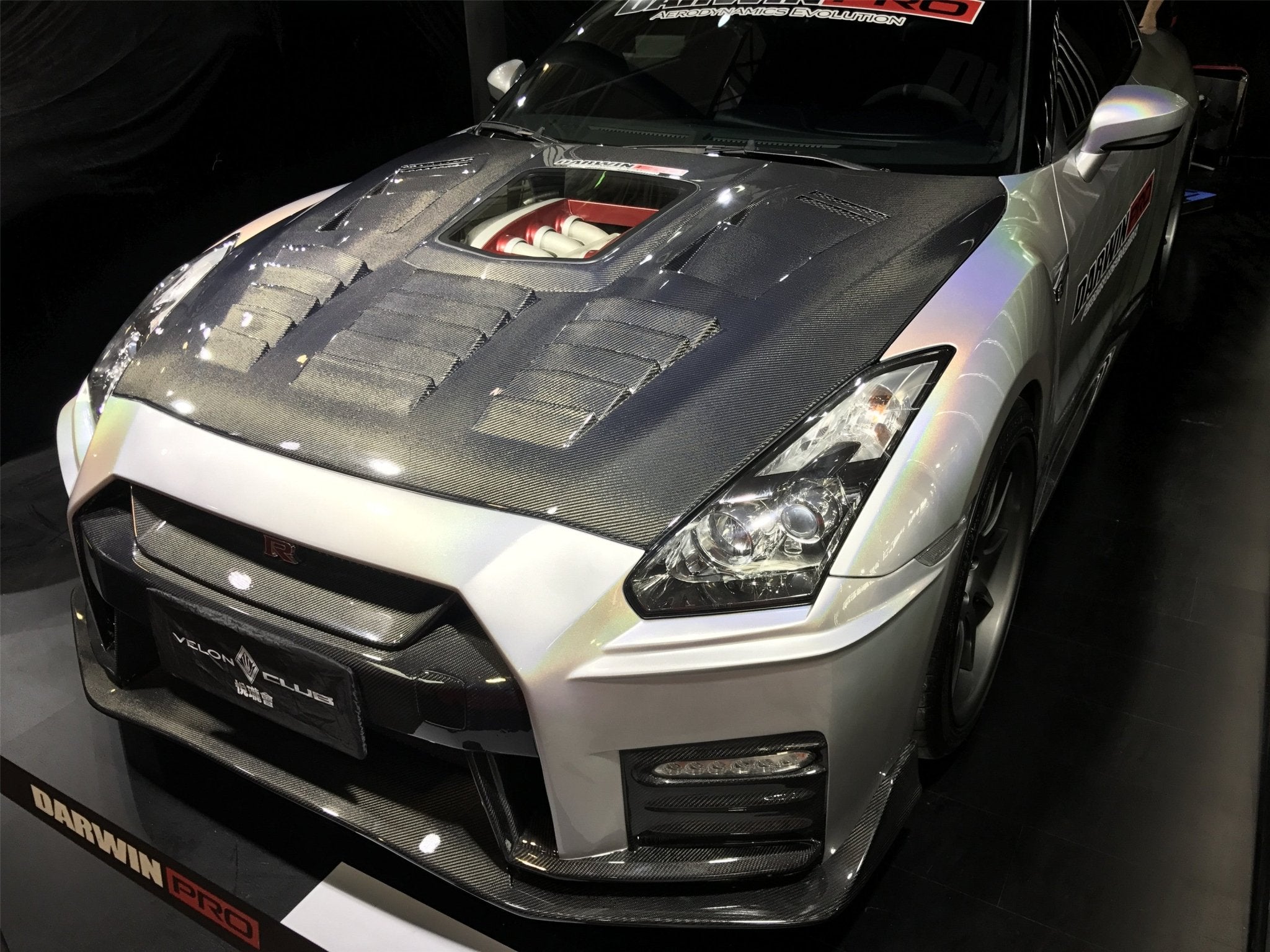 2008-2016 Nissan GTR R35 CBA/DBA IMP Performance Carbon Fiber Hood - DarwinPRO Aerodynamics