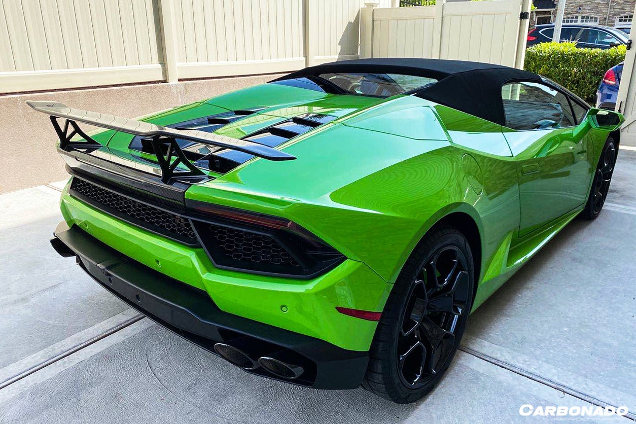 2015-2025 Lamborghini Huracan VRS Style Carbon Fiber Trunk Spoiler