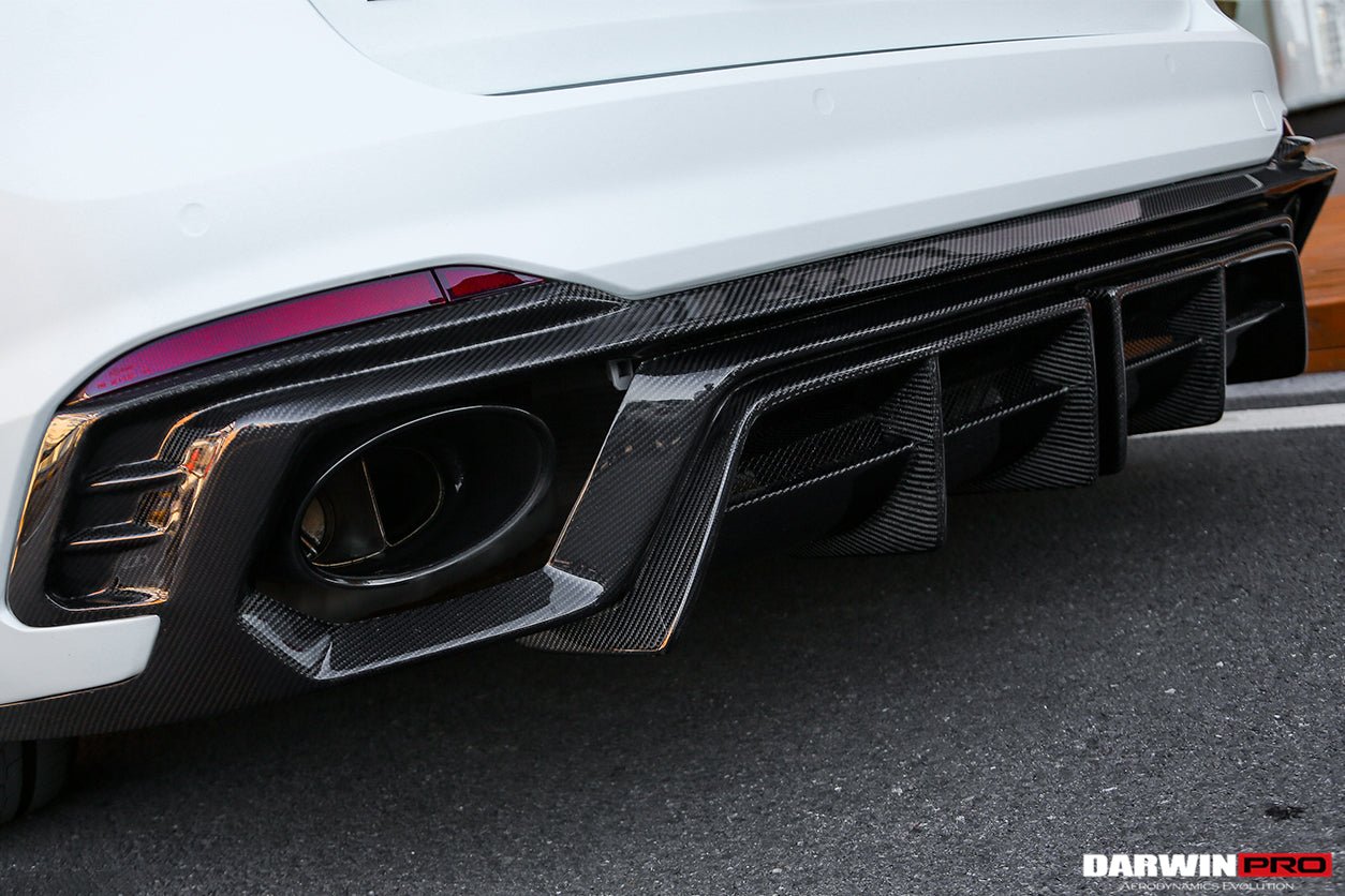 2017 - 2024 Audi RS4 B9 BKSS Style Rear Diffuser with Winglets