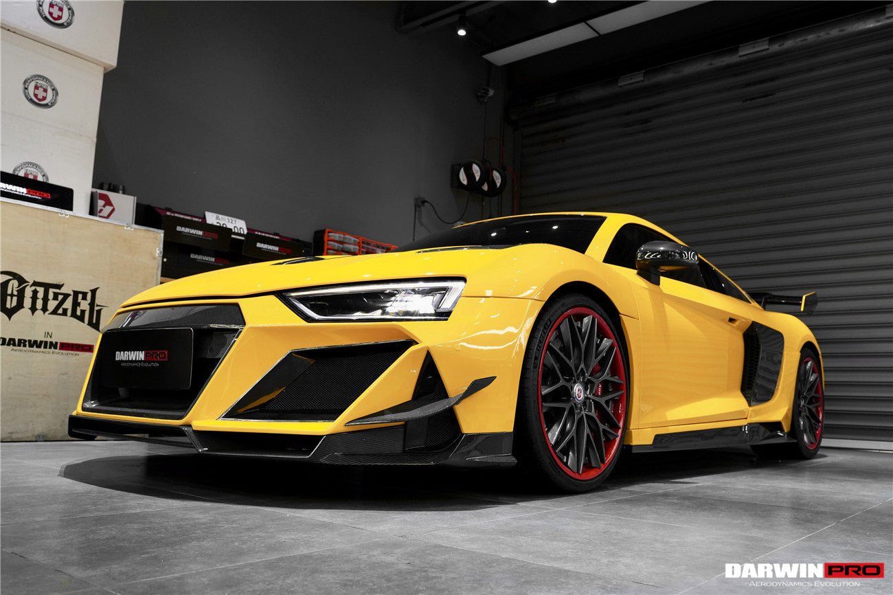 2016 - 2018 Audi R8 Coupe/Spyder iMPII Carbon Fiber Side Skirts Add on