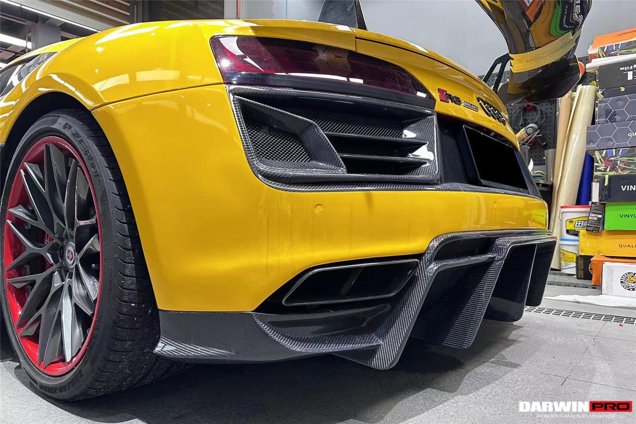 2016 - 2018 Audi R8 Coupe & Spyder IMPII Part Carbon Fiber Rear Bumper