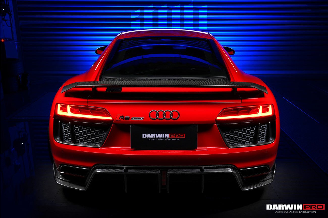 2016 - 2023 Audi R8 GEN2&GEN3 Coupe ONLY GT Style Carbon Fiber Trunk Wing