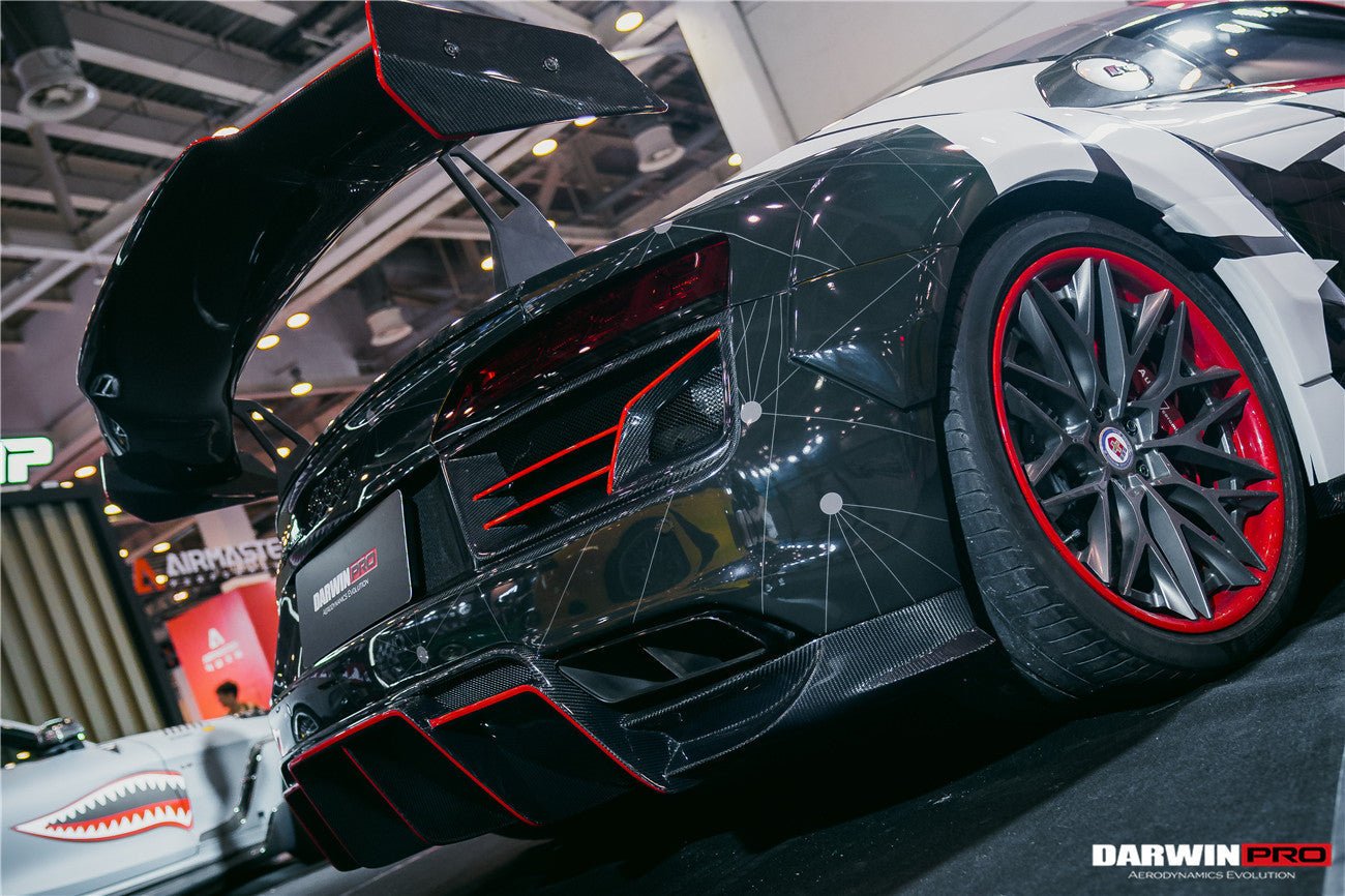 2016 - 2018 Audi R8 Coupe & Spyder IMPII Part Carbon Fiber Rear Bumper