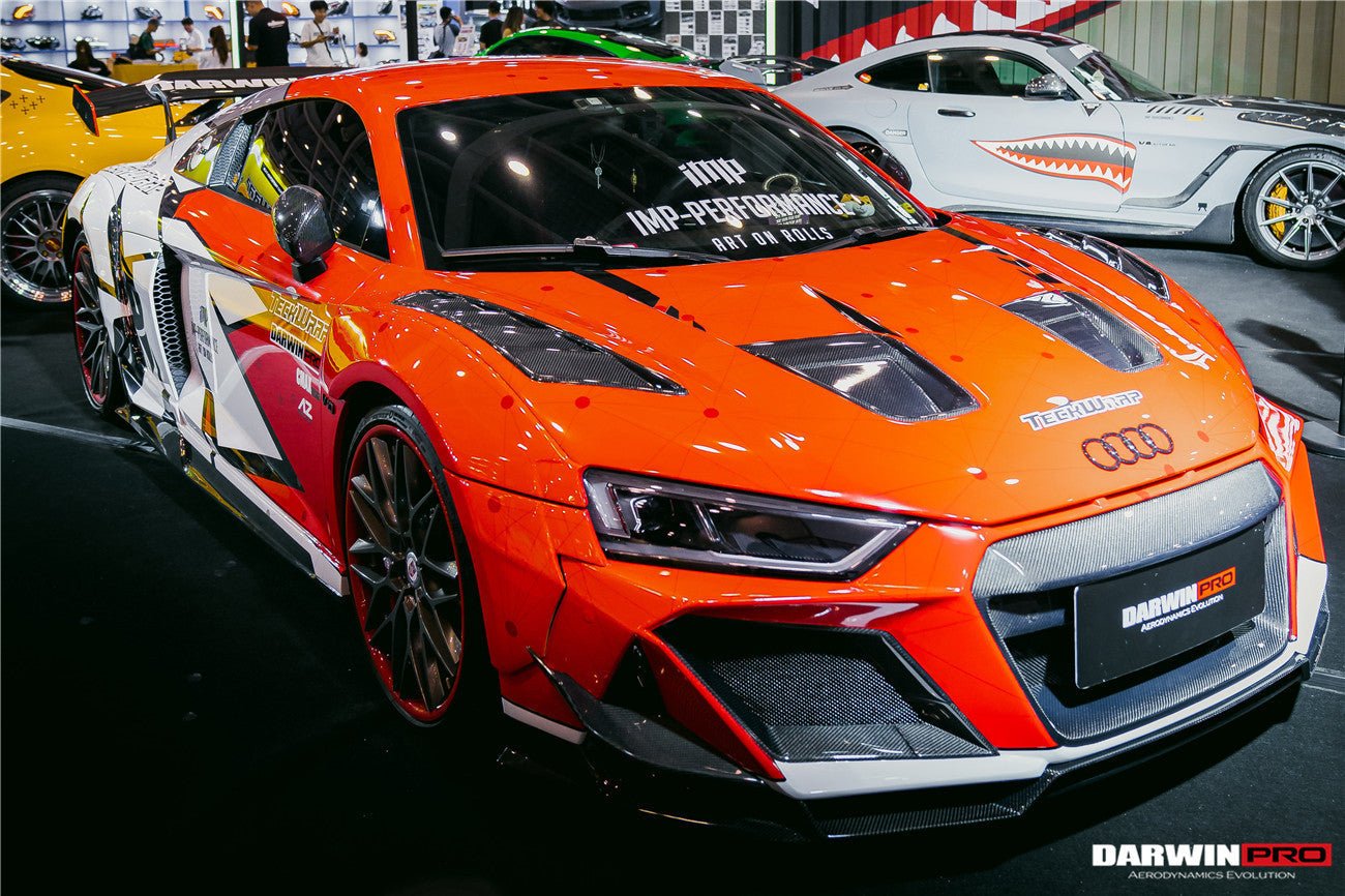 2016 - 2018 Audi R8 Coupe & Spyder IMPII Part Carbon Fiber Front Bumper