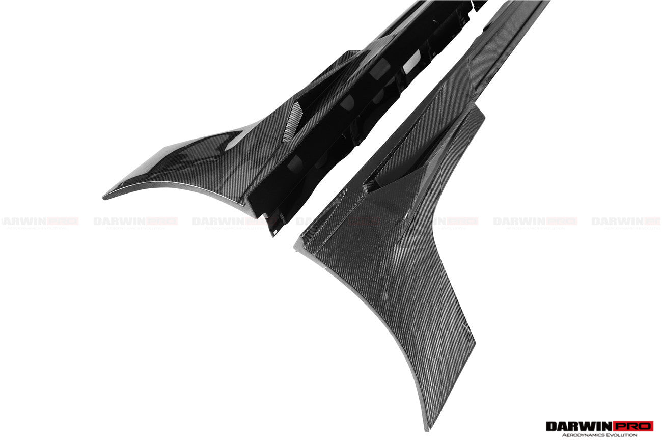 2016 - 2018 Audi R8 Coupe/Spyder iMPII Carbon Fiber Side Skirts Add on