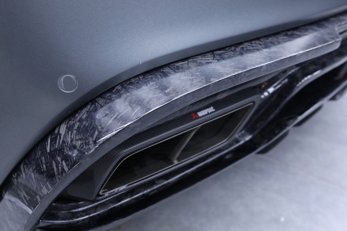 2015 - 2021 Mercedes Benz W205 C63/S AMG Sedan IMP Performance Carbon Fiber Rear Diffuser