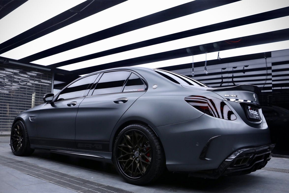 2015 - 2021 Mercedes Benz W205 C63/S AMG Sedan IMP Performance Carbon Fiber Rear Diffuser