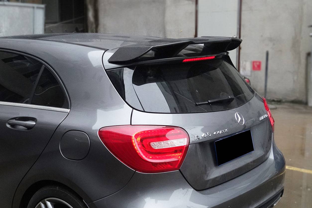 2012-2015 Mercedes Benz W176 A Class A250 A200 A45 AMG CARBON FIBER ROOF WING SPOILER - Carbonado