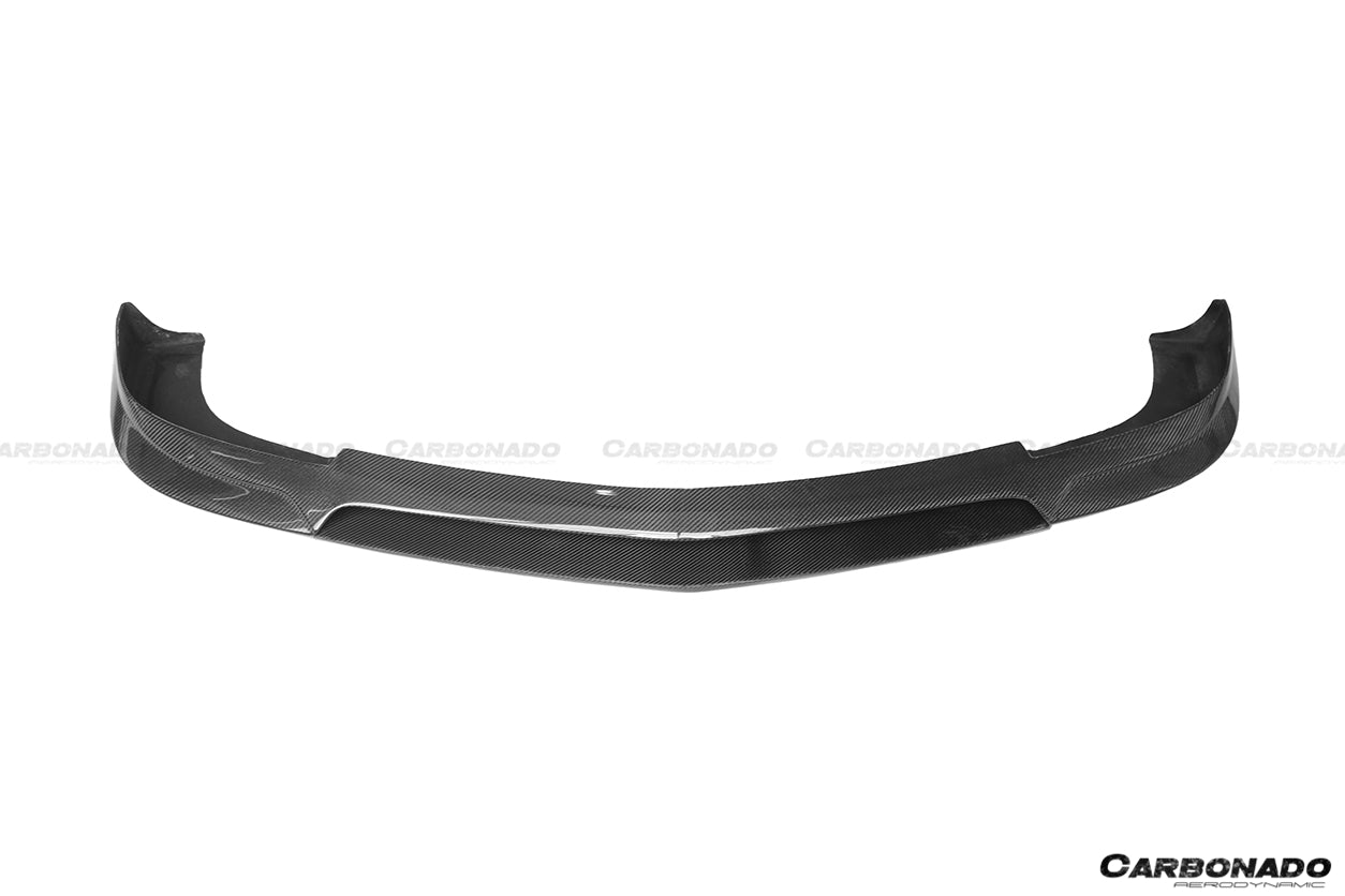 2012 - 2014 Mercedes Benz W204 C63 AMG RZ Style Carbon Fiber Front Lip