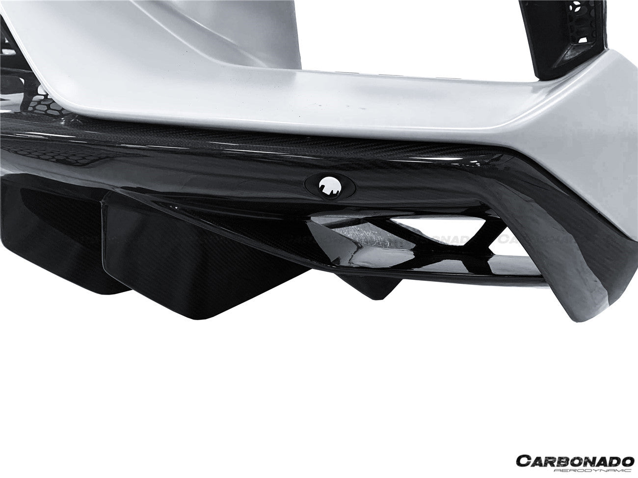 2011-2021 Lamborghini Aventador SVJ Style Dry Carbon Fiber Rear Bumper