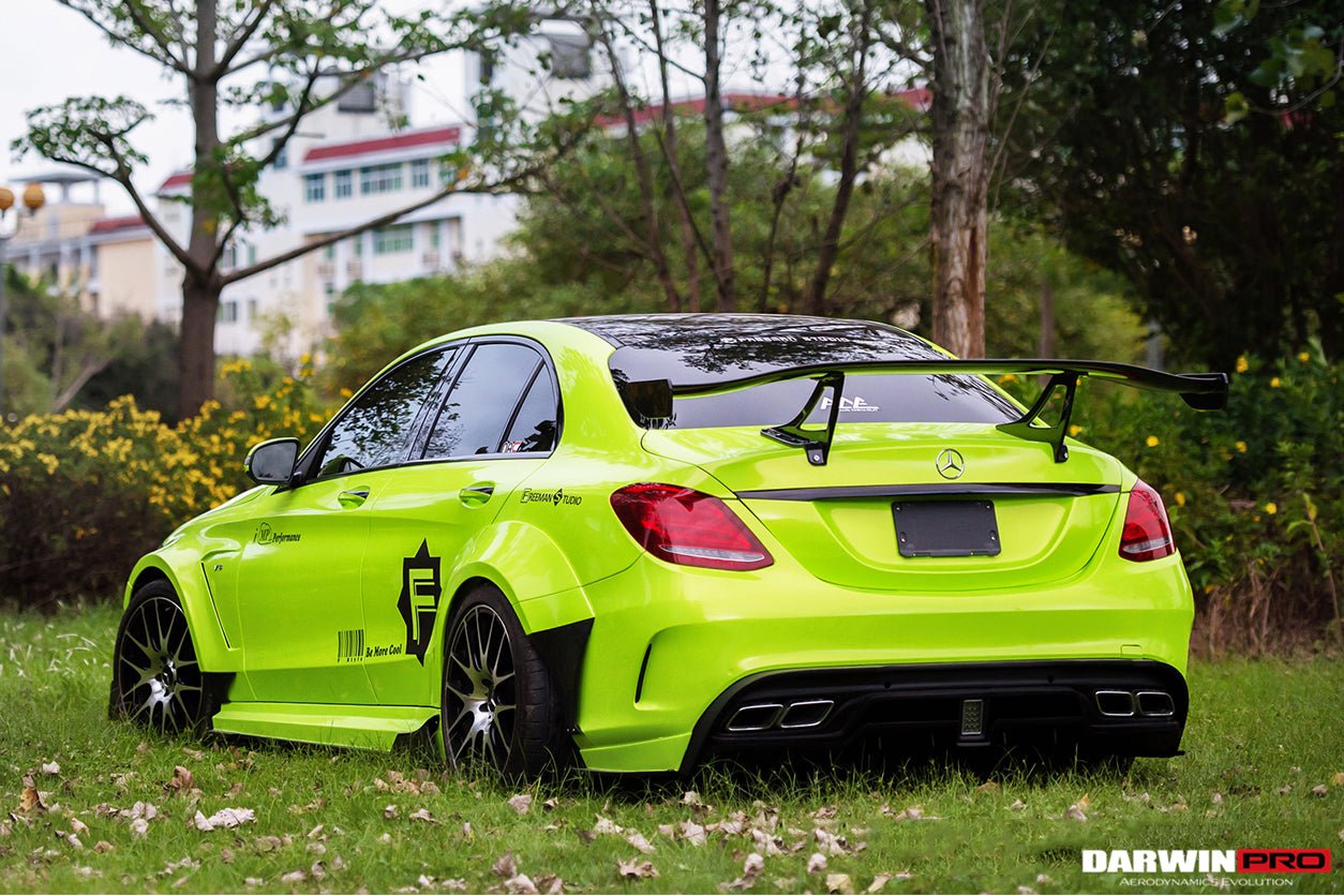 2015 - 2018 Mercedes Benz W205 C63/S AMG Sedan IMP Performance Carbon Fiber Rear Caps