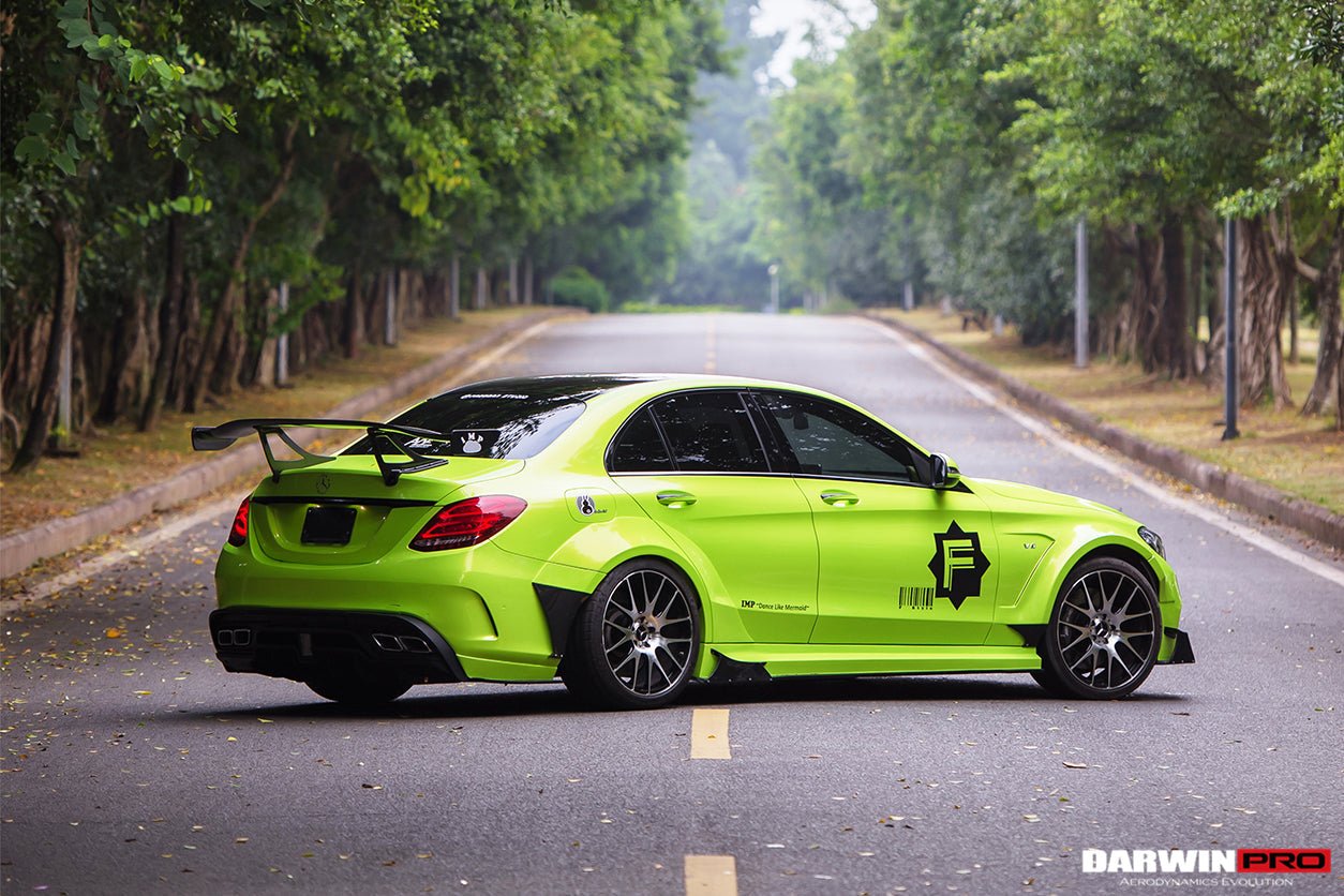 2015 - 2018 Mercedes Benz W205 C63/S AMG Sedan IMP Performance Carbon Fiber Rear Caps