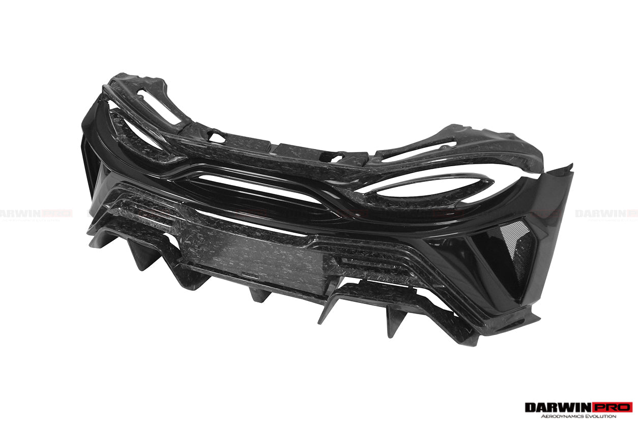 2018 - 2021 McLaren 600lt BKSS Style Partial Carbon Fiber Rear Bumper