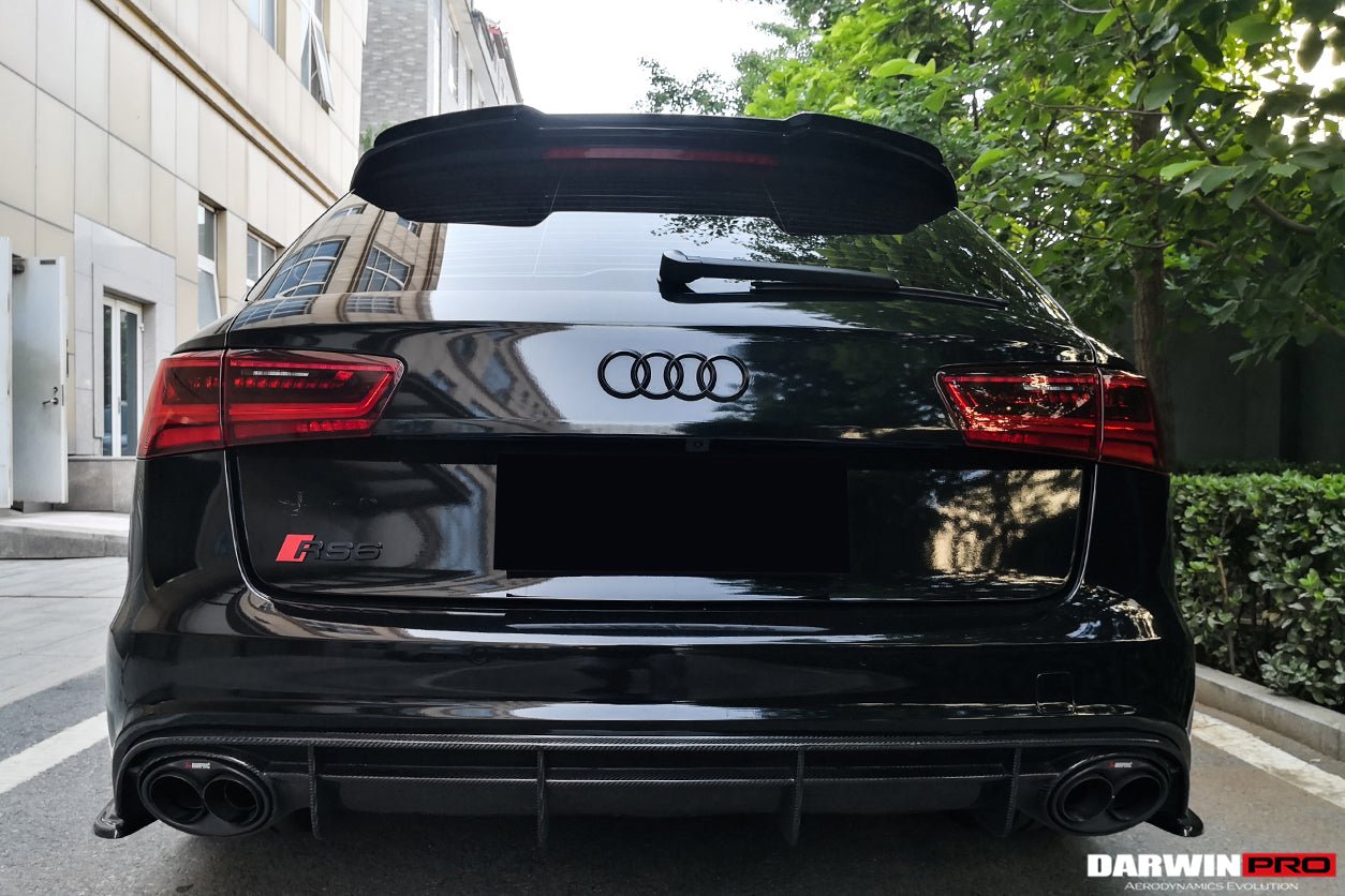 2013 - 2018 Audi RS6 Avant Carbon Fiber Rear Lip
