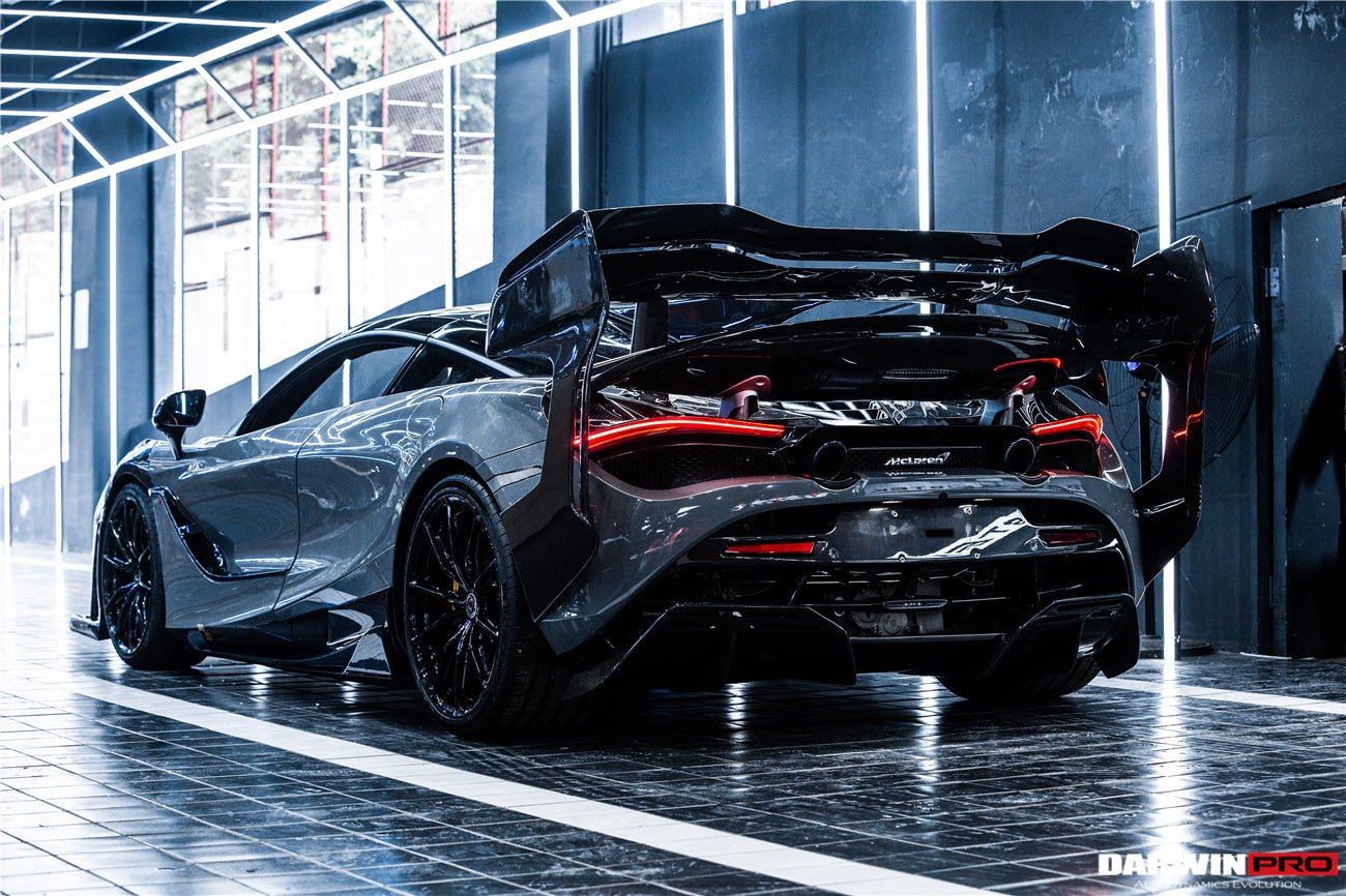 2017 - 2021 McLaren 720S BKSS Style Carbon Fiber Rear Diffuser