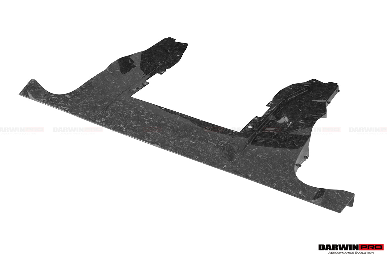 2018 - 2021 McLaren 600lt BKSS Style Partial Carbon Fiber Rear Bumper