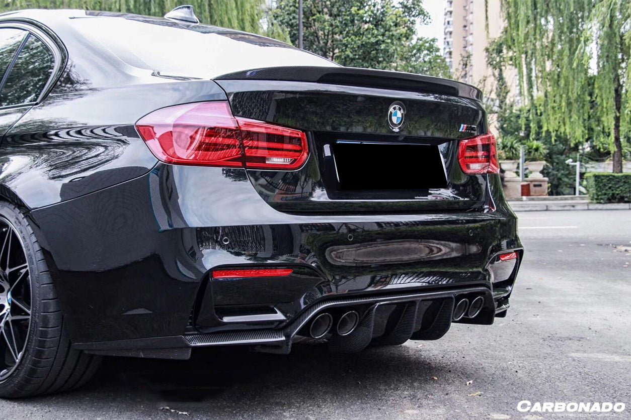 2014-2020 BMW M3 F80 M4 F82 VRS Style Carbon Fiber Rear Diffuser