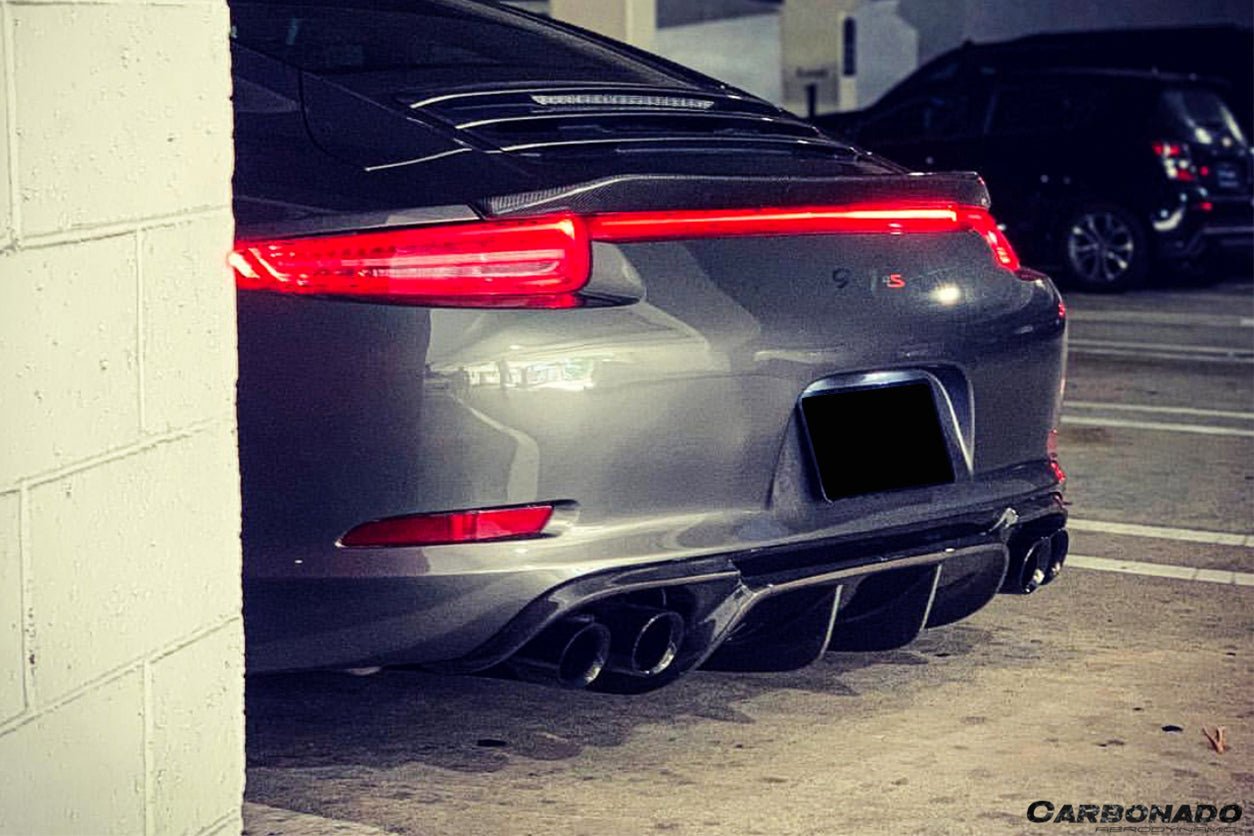 2012 - 2015 Porsche 911 991.1 Carrera/S/4S/GTS VRS-2 Style Rear Diffuser