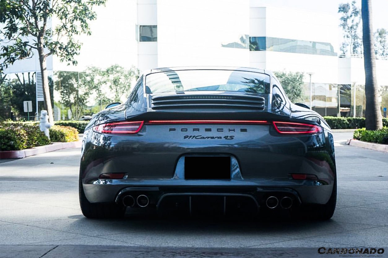 2012 - 2015 Porsche 911 991.1 Carrera/S/4S/GTS VRS-2 Style Rear Diffuser