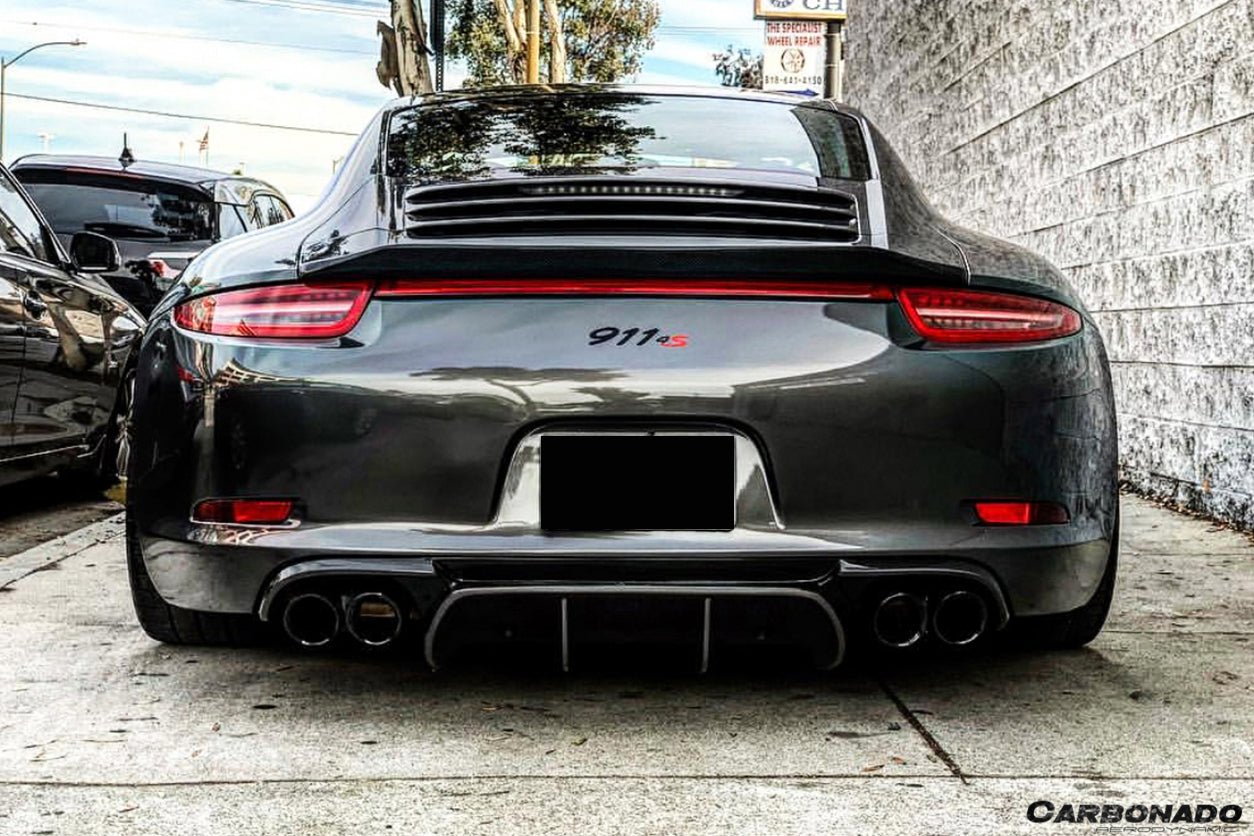 2012 - 2015 Porsche 911 991.1 Carrera/S/4S/GTS VRS-2 Style Rear Diffuser