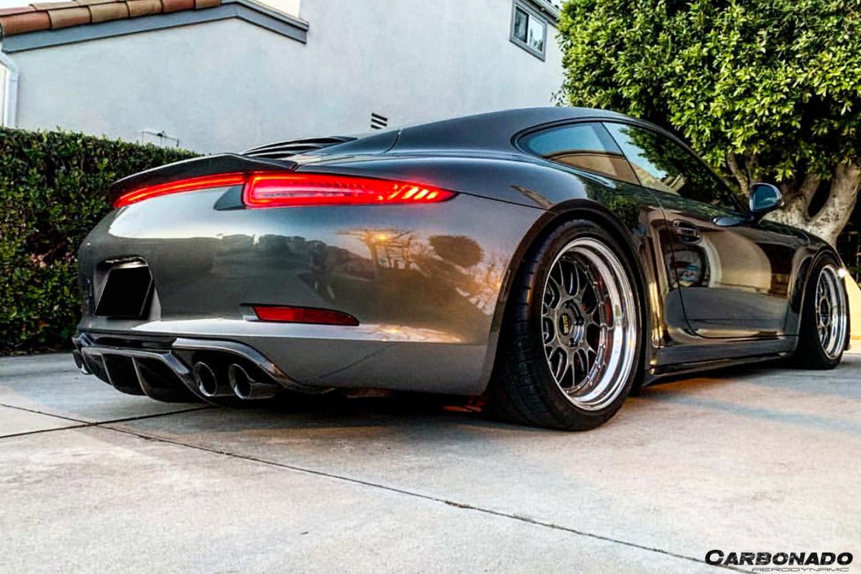 2012 - 2015 Porsche 911 991.1 Carrera/S/4S/GTS VRS-2 Style Rear Diffuser