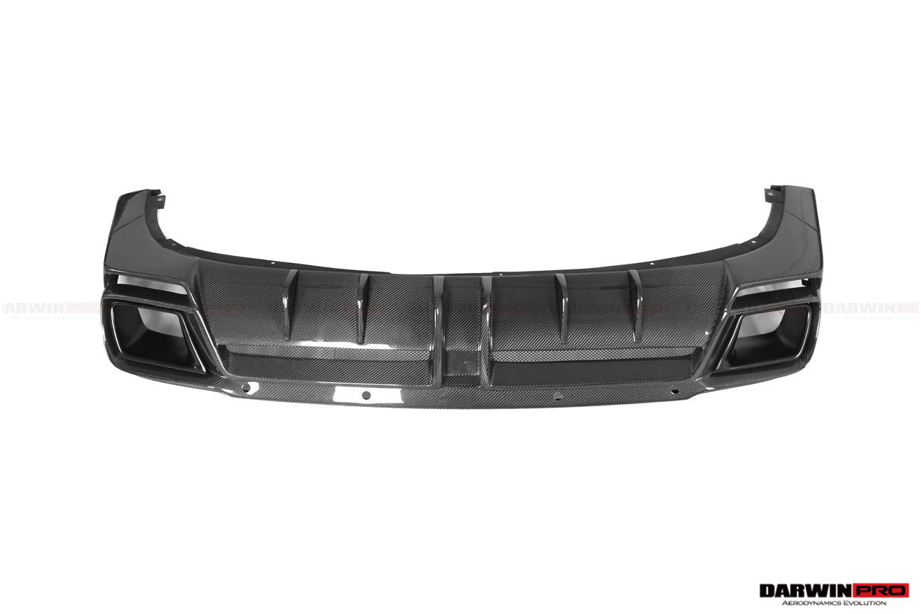 2018 - 2024 Rolls-Royce Cullinan BKSS Style Carbon Fiber Rear Lip Diffuser