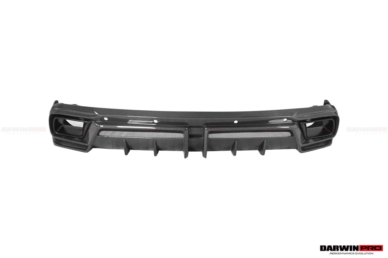 2018 - 2024 Rolls-Royce Cullinan BKSS Style Carbon Fiber Rear Lip Diffuser