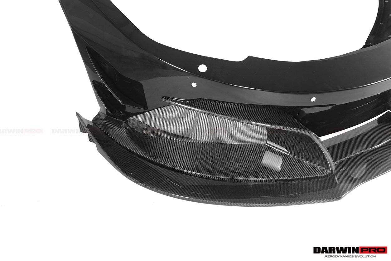 2011-2014 McLaren 12C Rebel Style Carbon Fiber Front Bumper