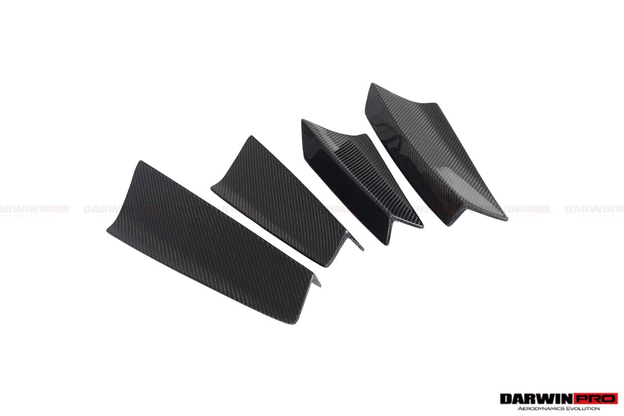 2011 - 2014 McLaren MP4 12C/650S Rebel Performance Style Partial Carbon Fiber Rear Bumper