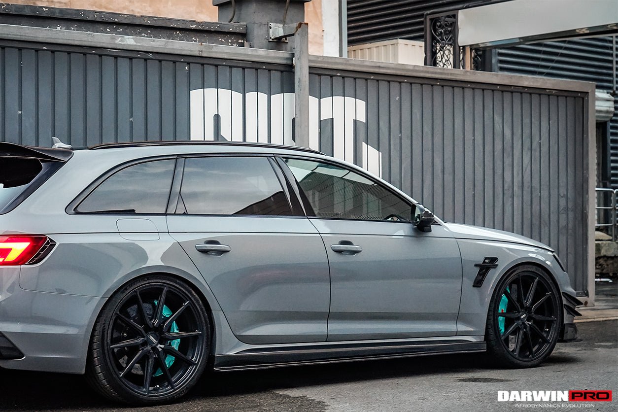 2017 - 2024 Audi RS4 B9 BKSS Style Side Skirts Under Board