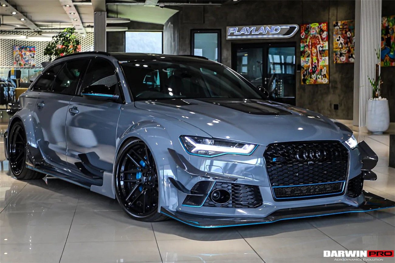 2013 - 2018 Audi RS6 Avant Bkss Style Wide Body Full Body Kit