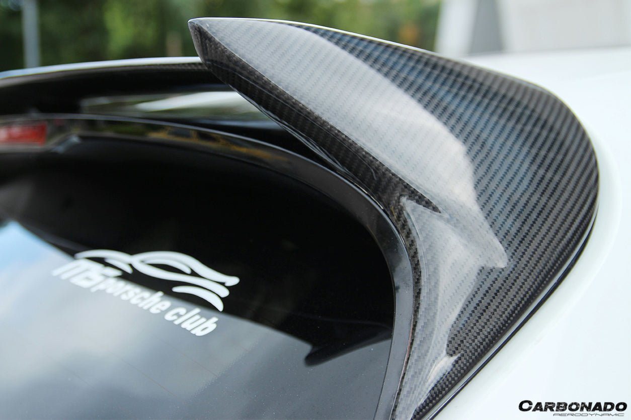 2014 - 2019 Porsche Macan BS Style Carbon Fiber Roof Spoiler