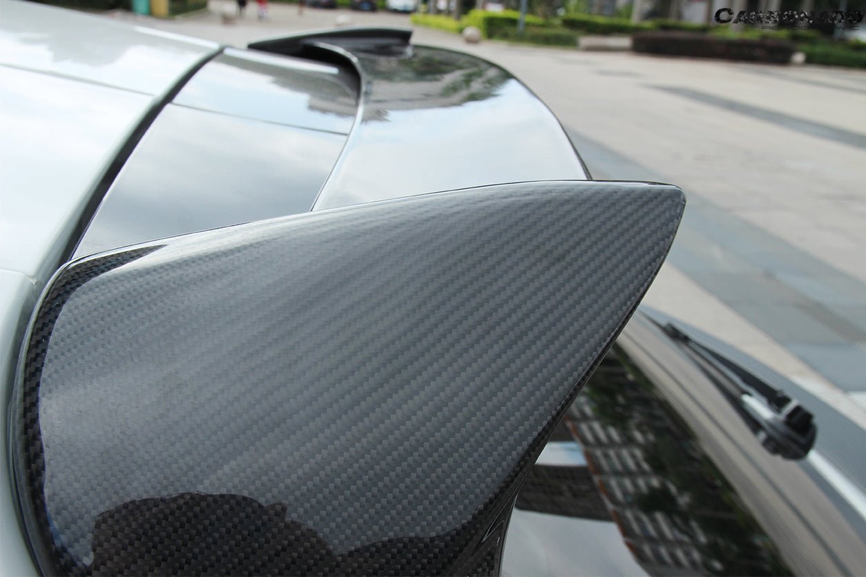 2014 - 2019 Porsche Macan BS Style Carbon Fiber Roof Spoiler