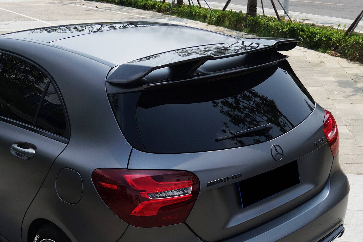2016-2018 Mercedes Benz W176 A Class A250 A200 A45 AMG CARBON FIBER ROOF WING SPOILER - Carbonado