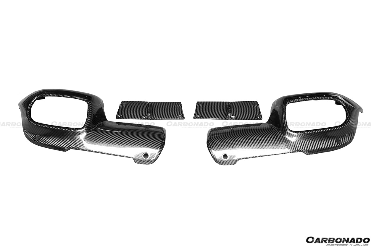 2012 - 2017 Ferrari F12 Berlinetta RS Style Carbon Fiber Rear Diffuser