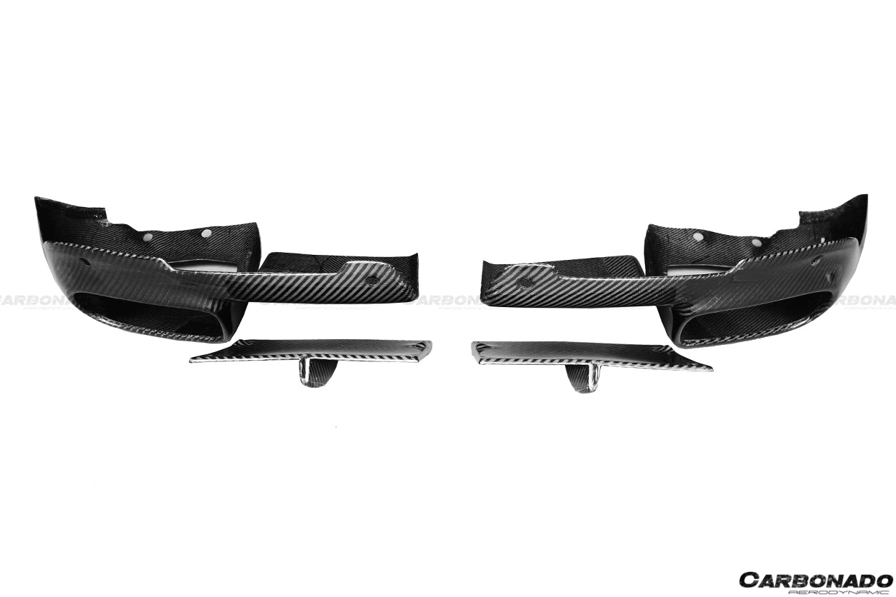 2012 - 2017 Ferrari F12 Berlinetta RS Style Carbon Fiber Rear Diffuser